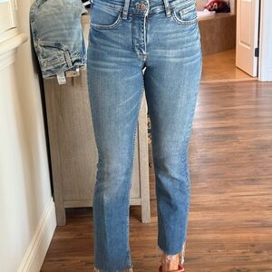 The Yaya crop jeans from Anthropologie